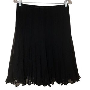 E C I New York 100% Silk Skirt